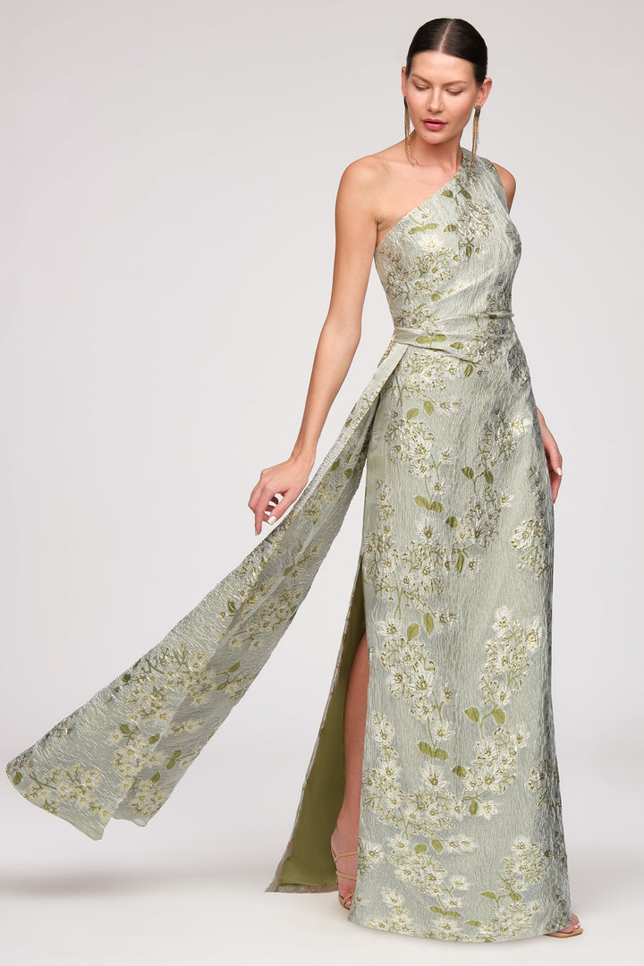 Gretchen One Shoulder Gown from KADOU Boutique