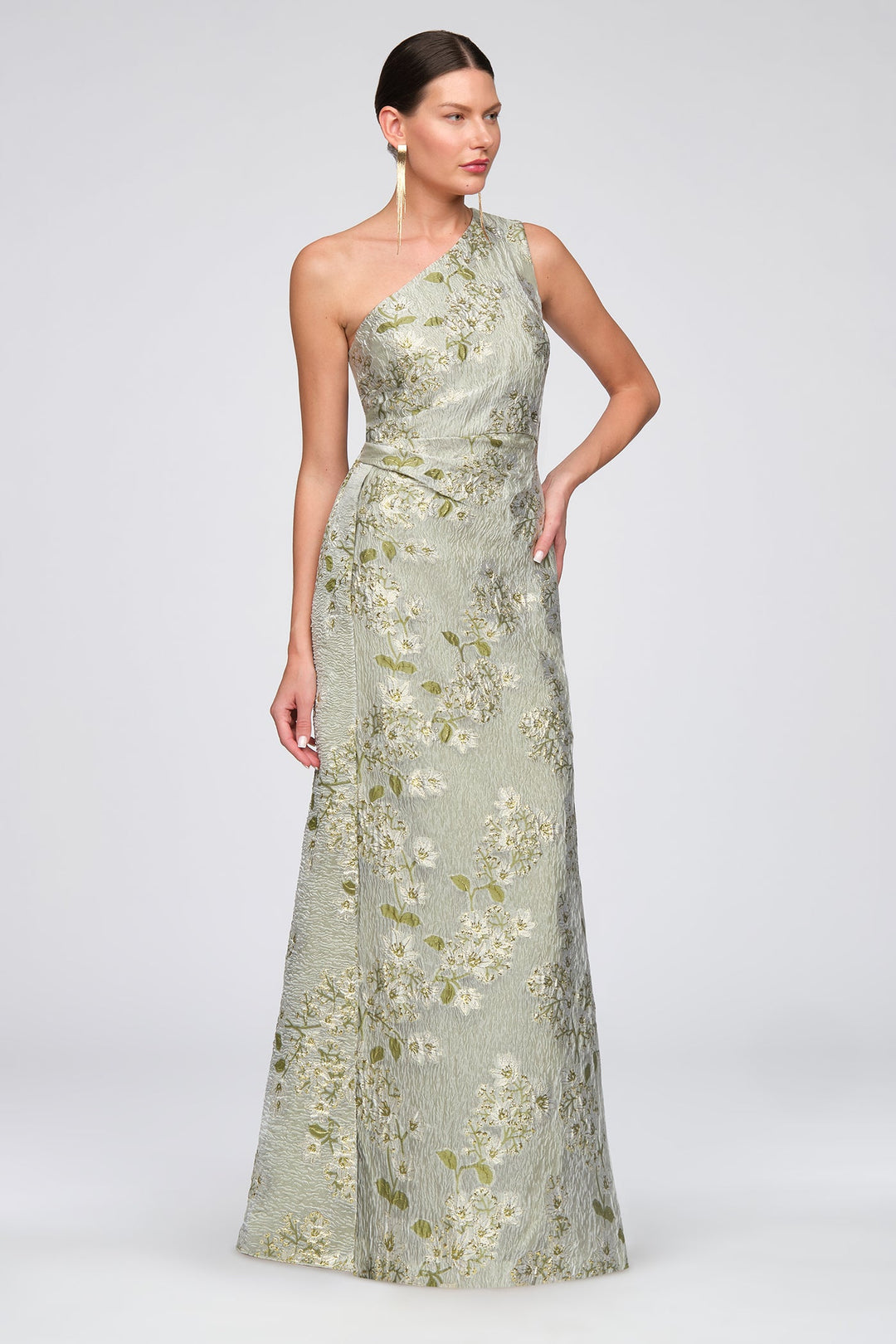 Gretchen One Shoulder Gown