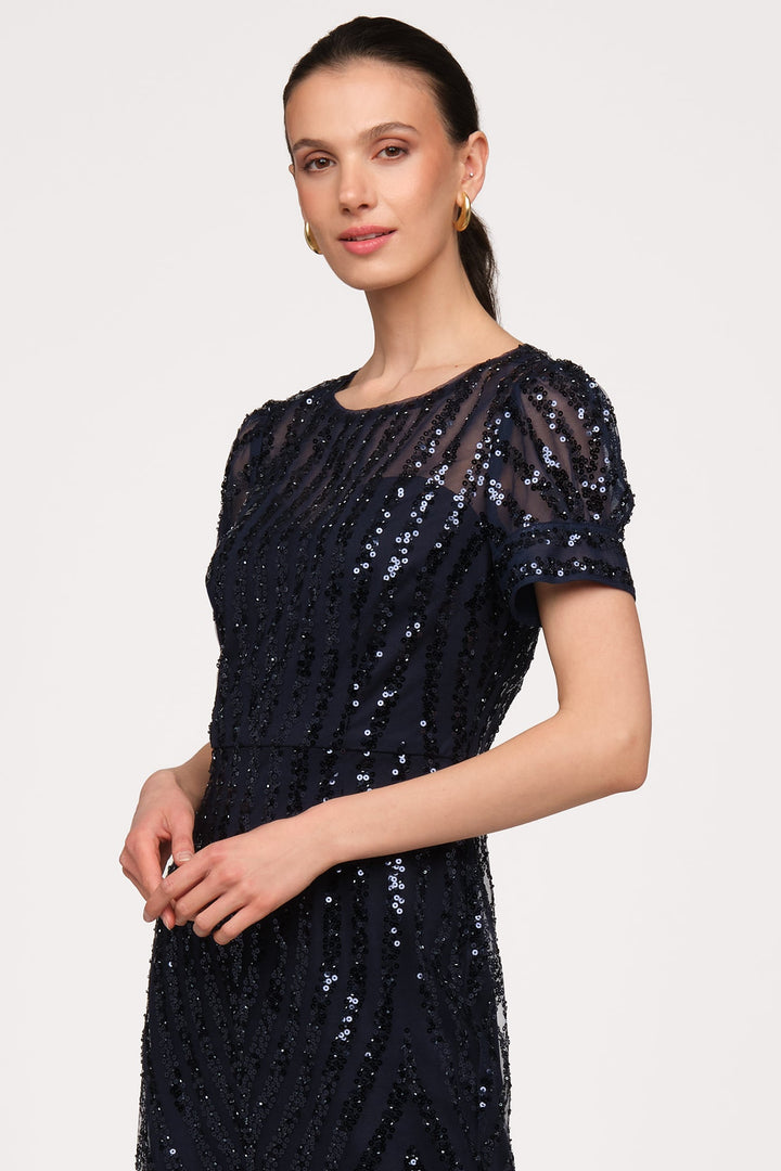 Ivetta Column Gown from KADOU Boutique