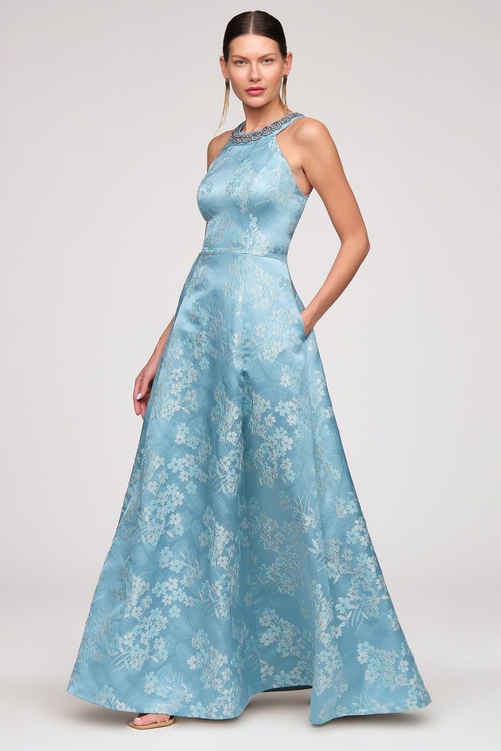 Donatella Halter Gown