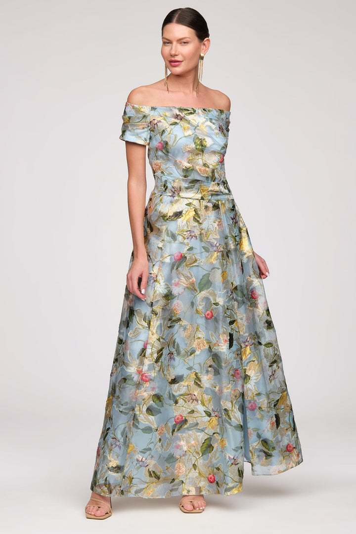 Carissa A Line Gown