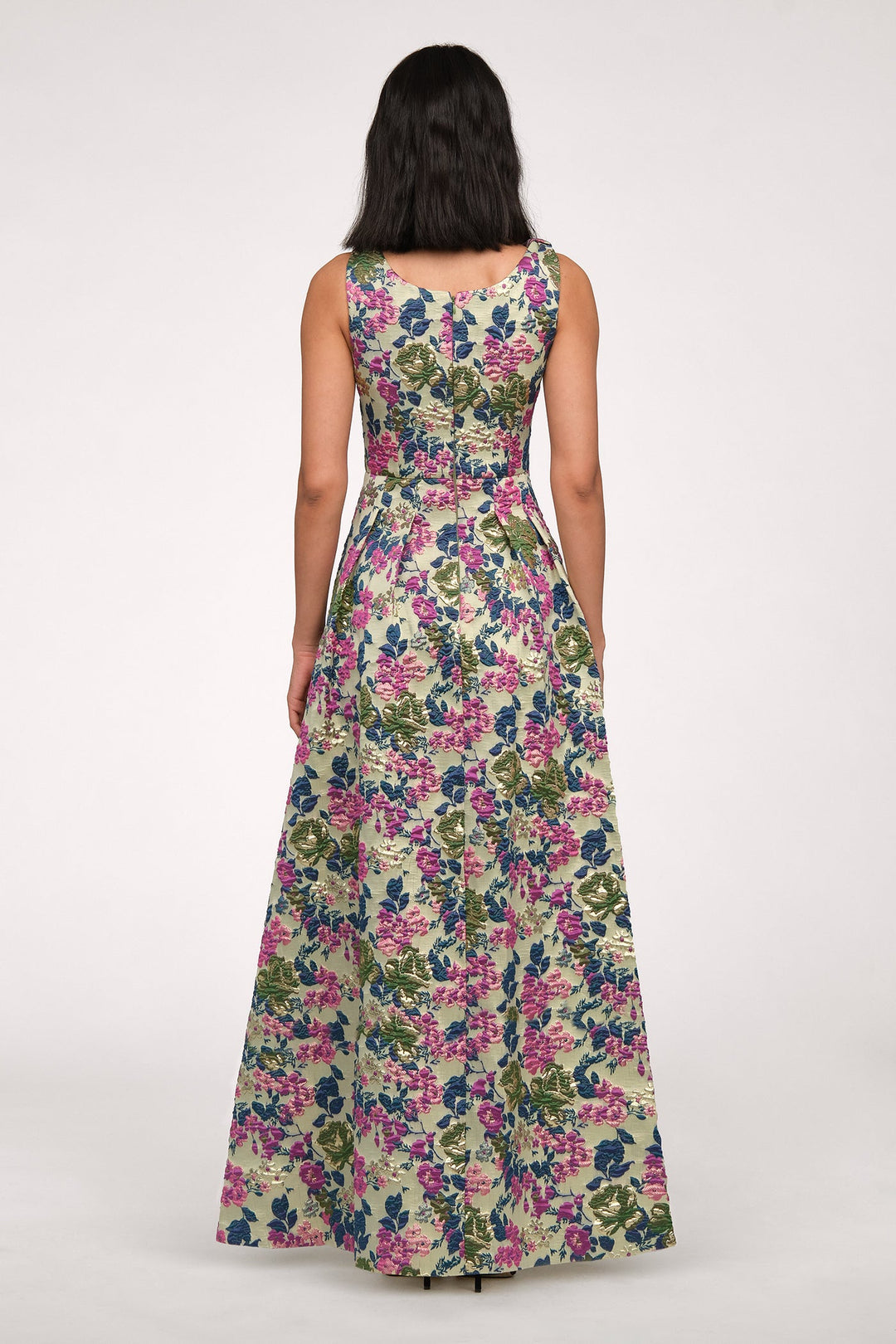 Madge V Neckline Gown