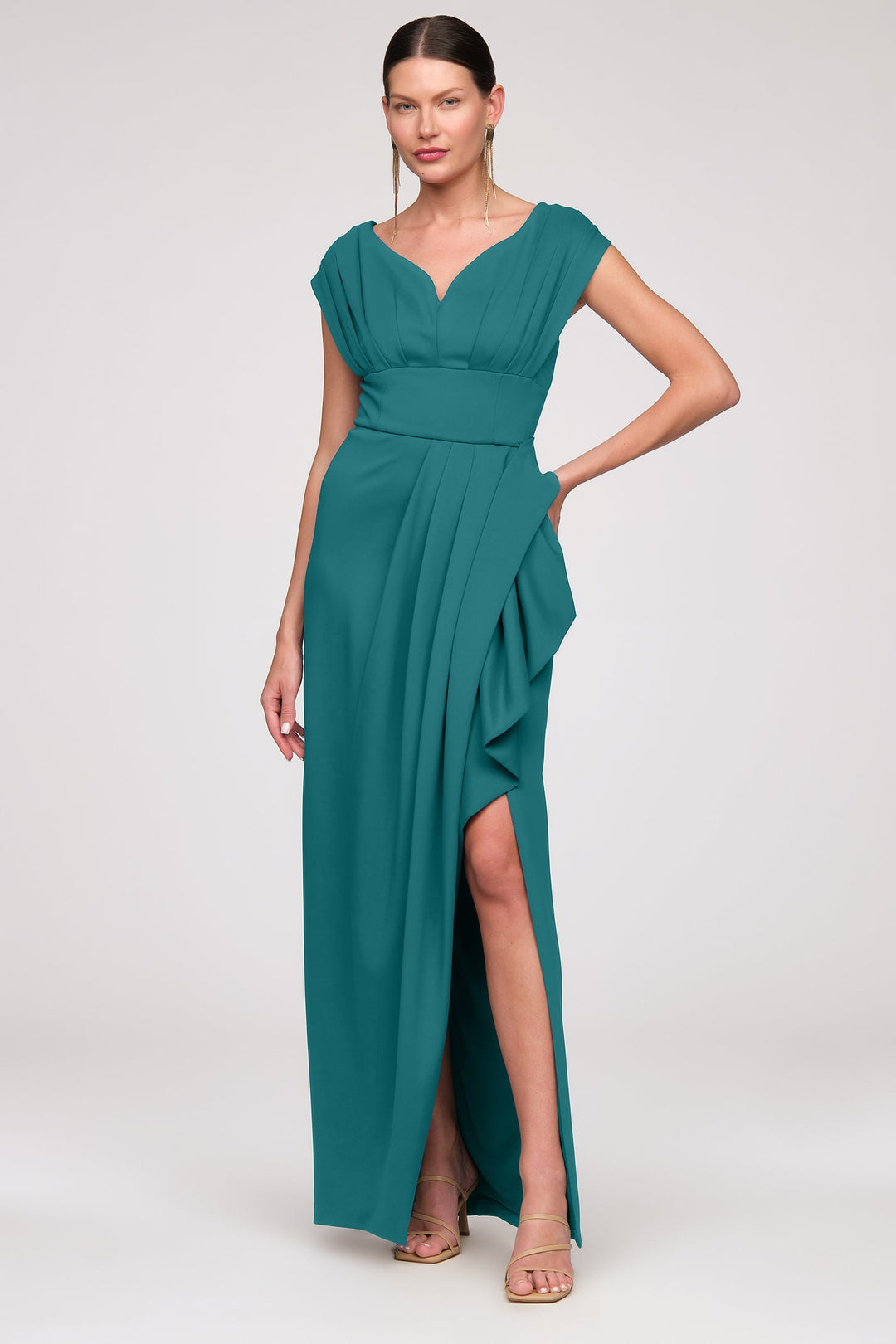 Anissa Column Gown from KADOU Boutique