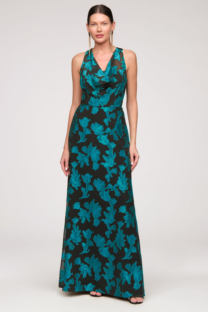 Melba Cowl Neckline Gown from KADOU Boutique