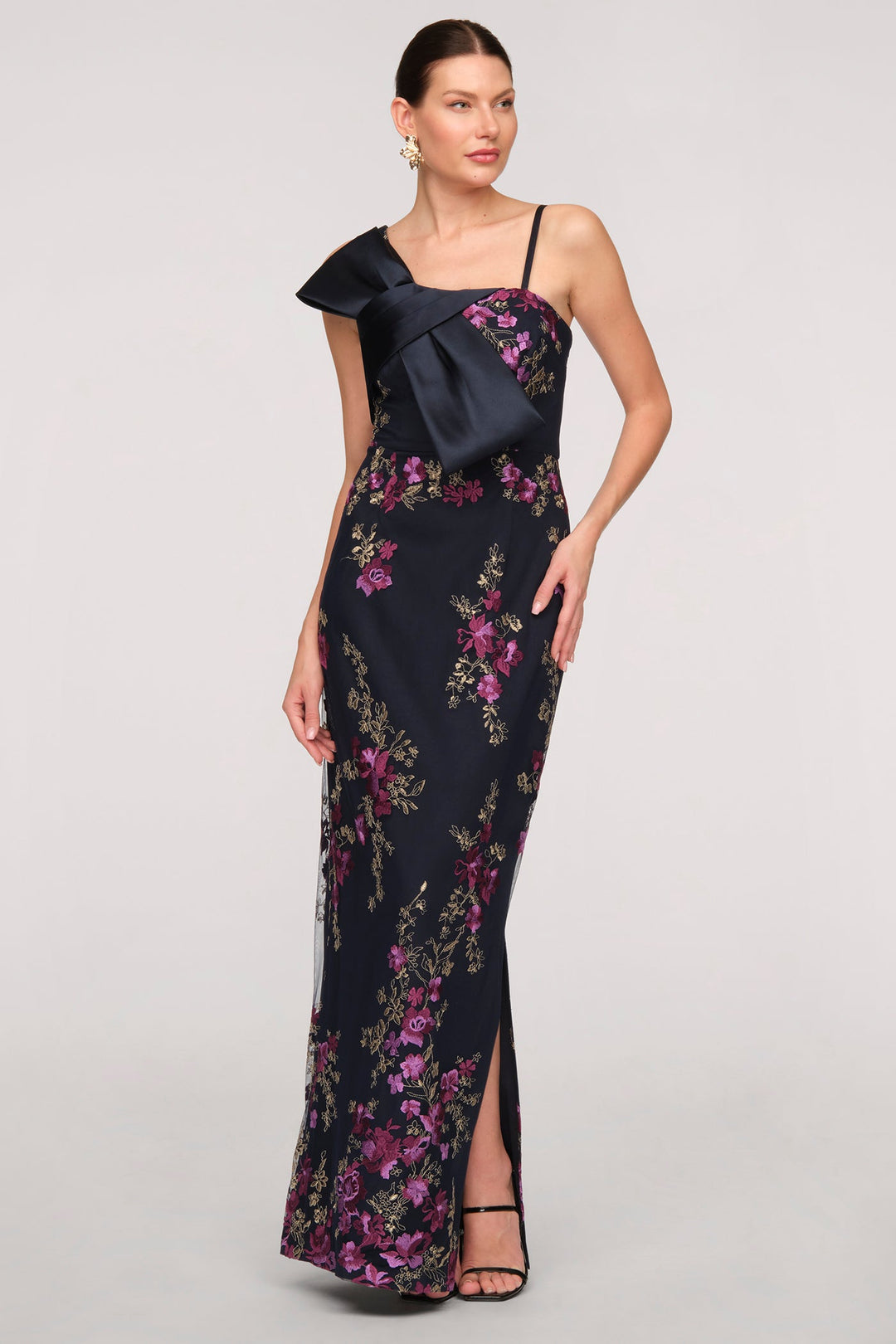 Piper Bow Detail Gown from KADOU Boutique