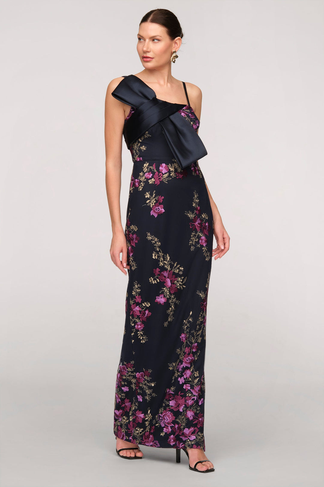 Piper Bow Detail Gown from KADOU Boutique
