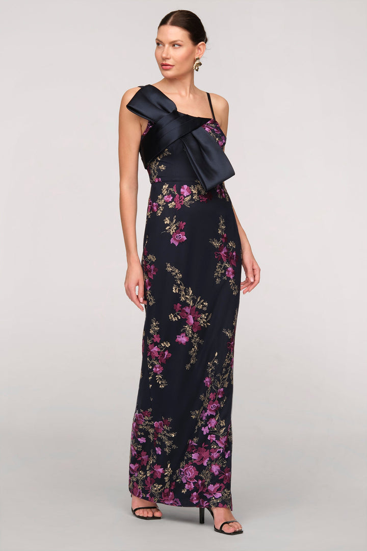 Piper Bow Detail Gown from KADOU Boutique