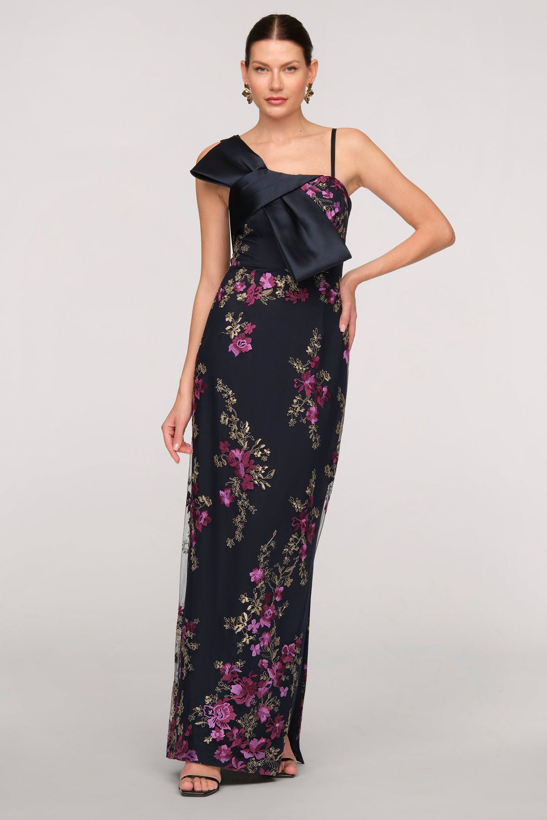 Piper Bow Detail Gown
