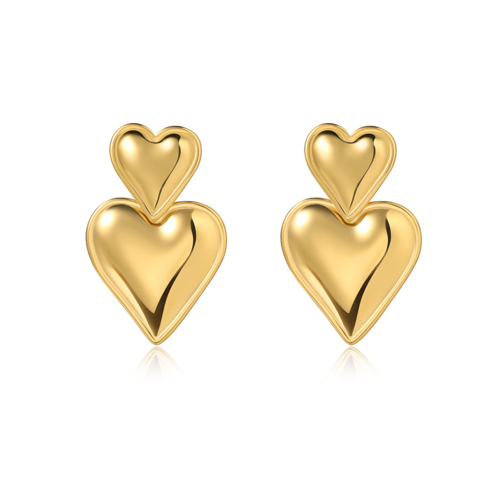Brynn Heart Earring