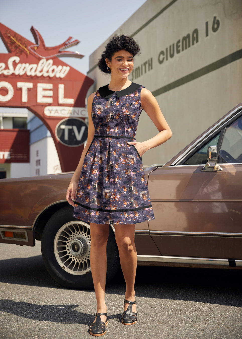 Fairies Collared Dress from KADOU Boutique
