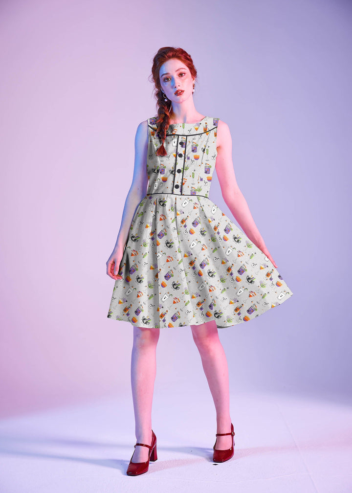 Elizabeth Dress in Witches Brew