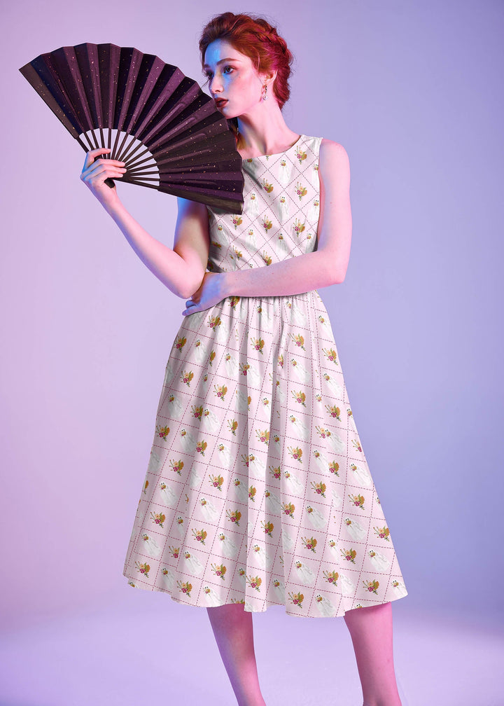 Boo Midi Dress from KADOU Boutique