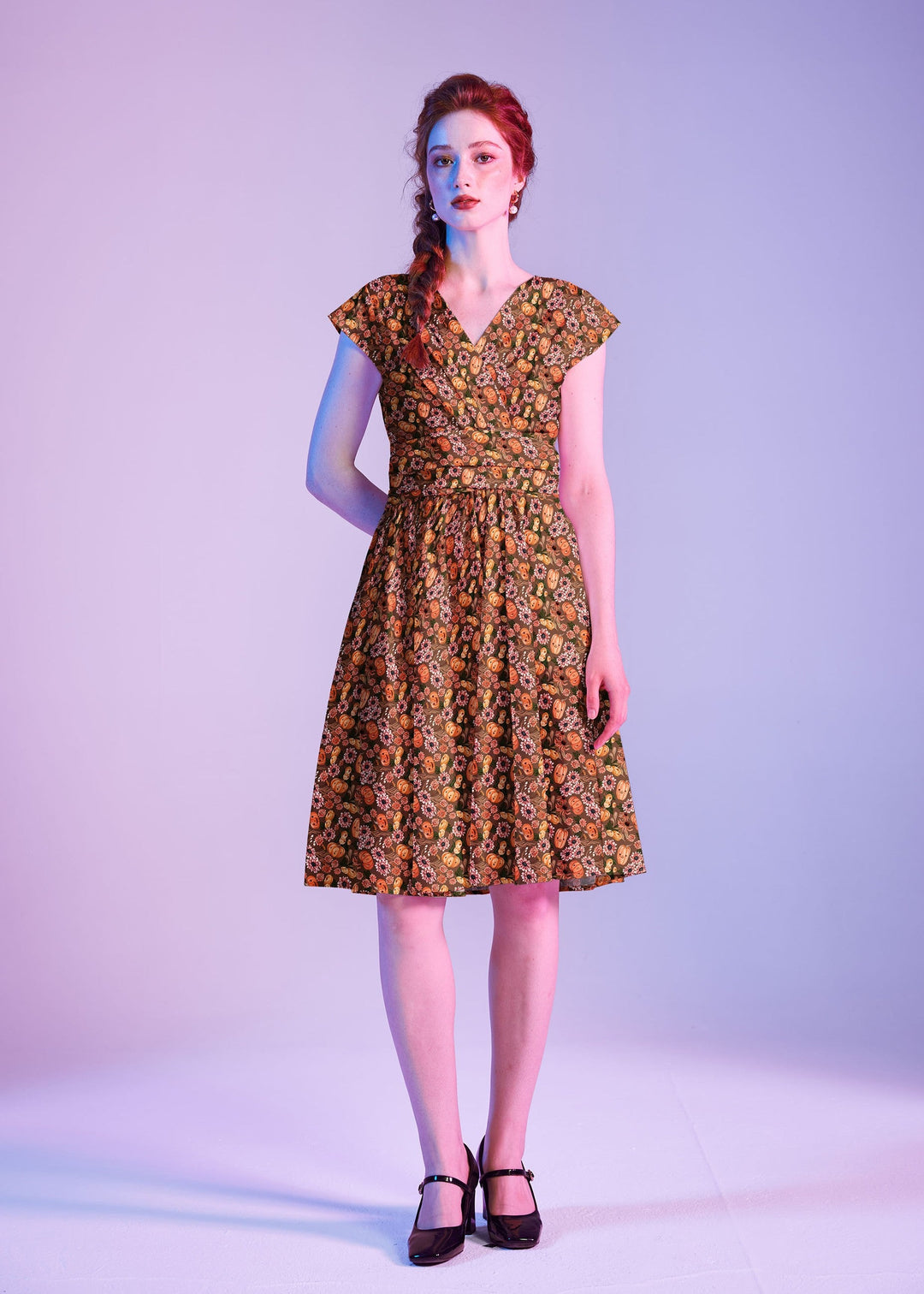 Pumpkins &amp; Flowers Greta Dress