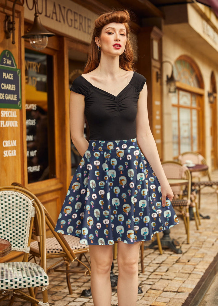 Best in Show Dog Skater Skirt from KADOU Boutique