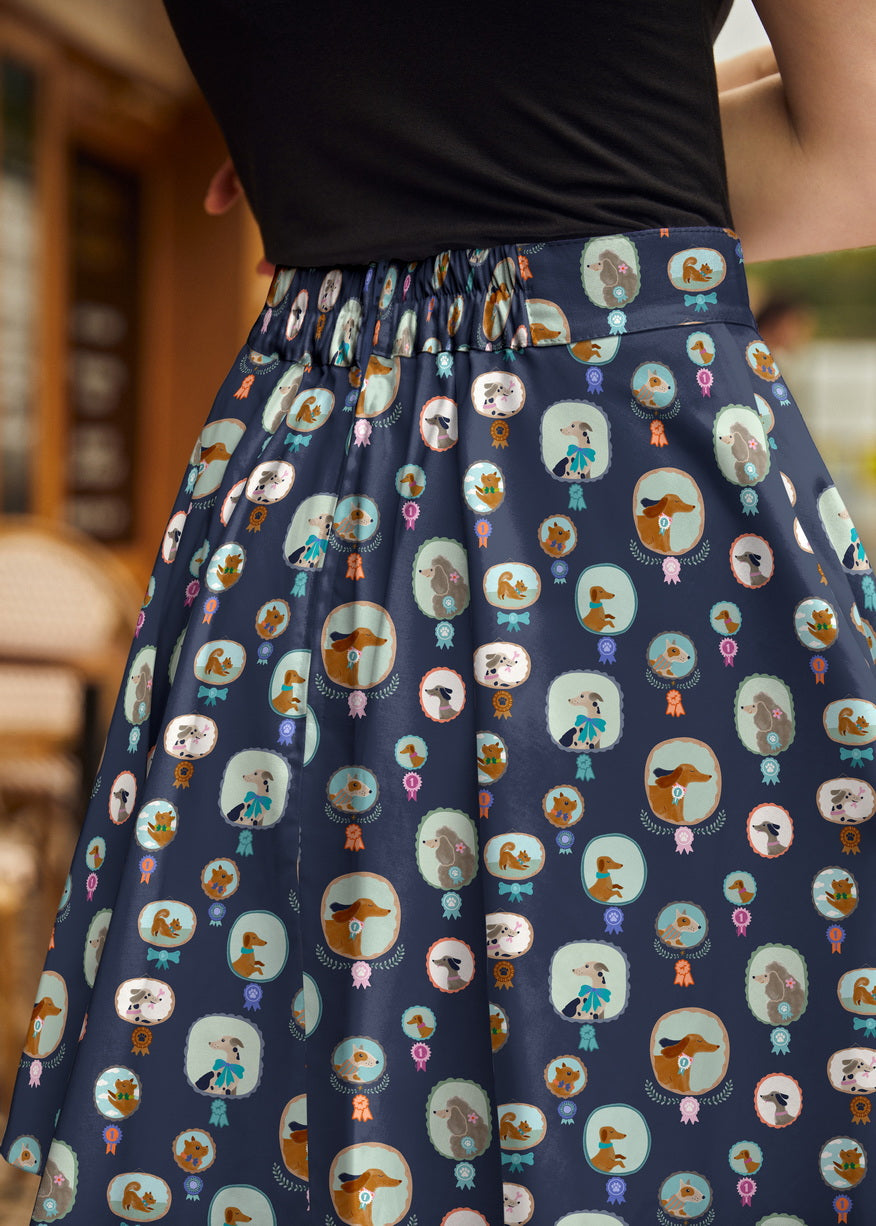 Best in Show Dog Skater Skirt from KADOU Boutique