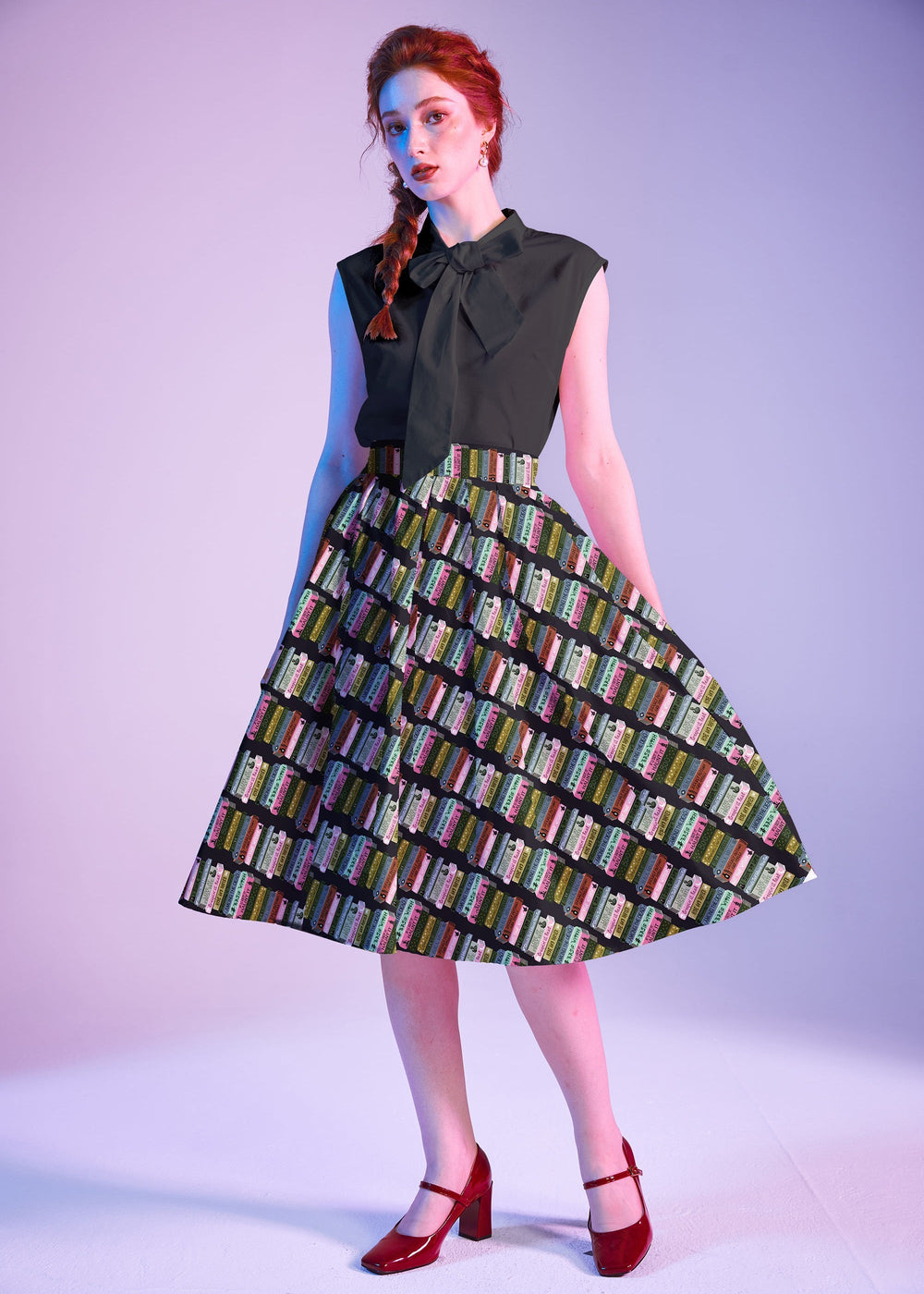 Black Bow Top from KADOU Boutique