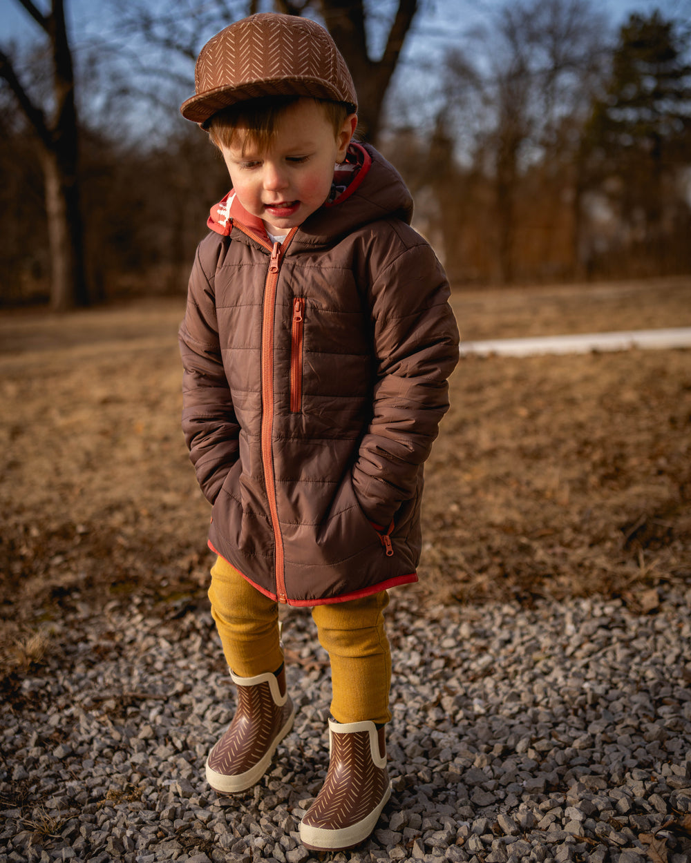 Hills Lightweight Reversible Puffy Jacket - Kids Mountain Adventure Gear from KADOU Boutique