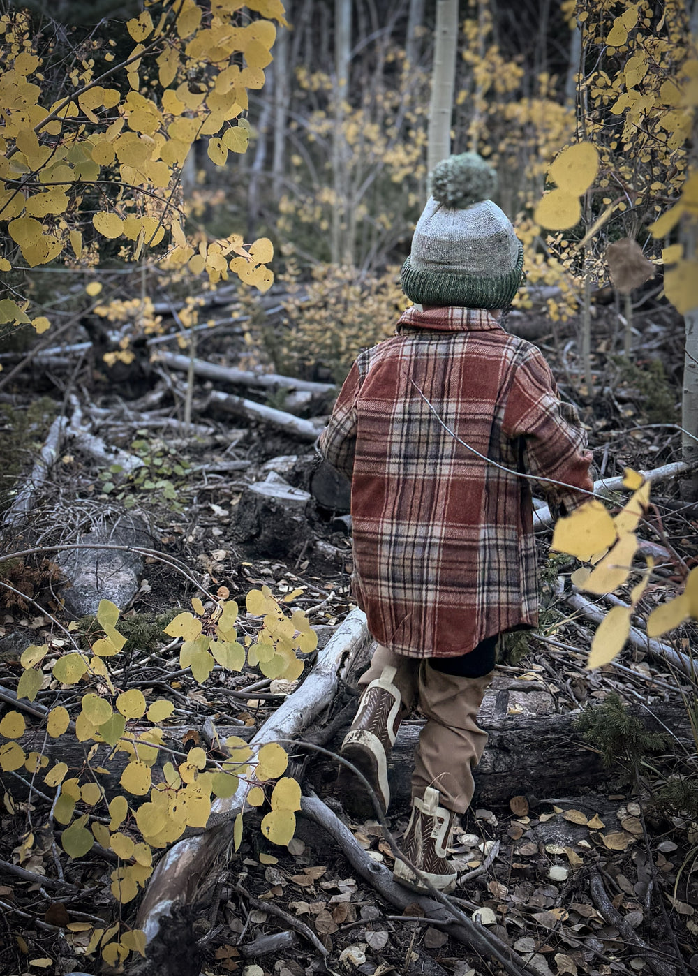 Fall Flannel from KADOU Boutique