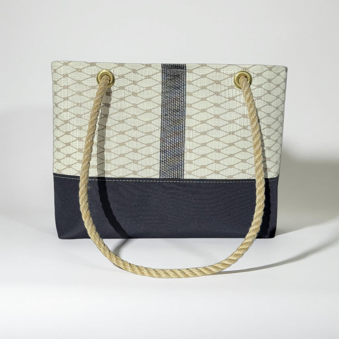 The Laine sand tote bag from KADOU Boutique