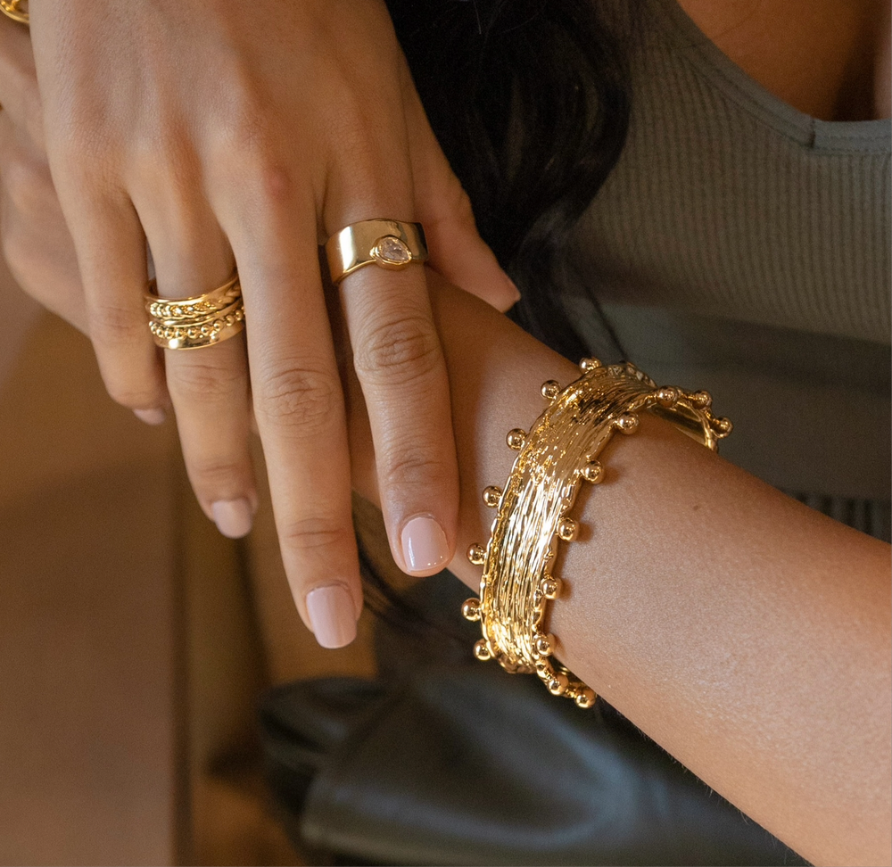 Kiara Band Ring from KADOU Boutique