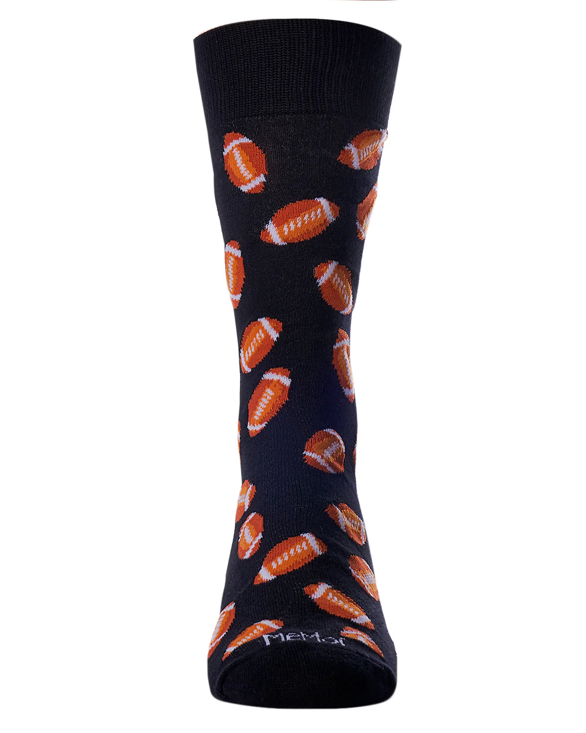 Football Toss Bamboo Men’s Crew Socks