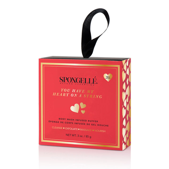 You Have My Heart On a String: Boxed Heart Shaped Sponge from KADOU Boutique