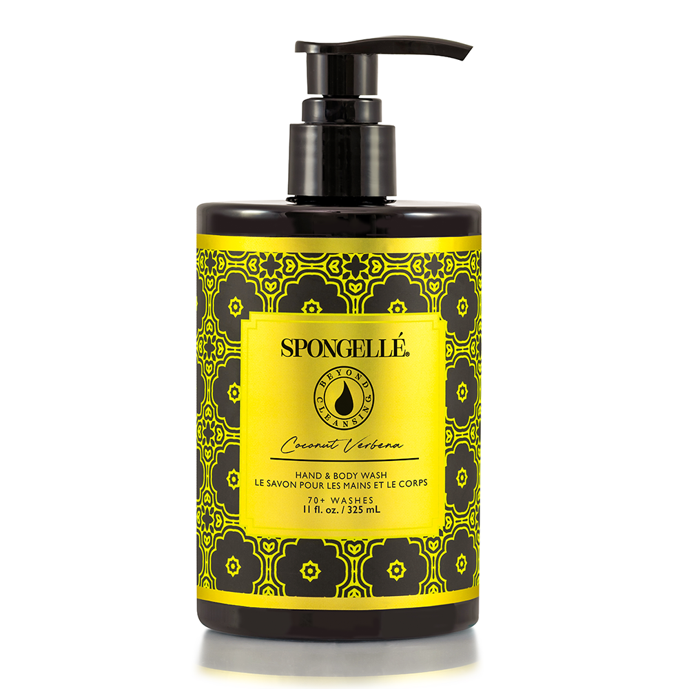 Coconut Verbena Wild Flower, Pedi Buffer, and Body Wash Refill Set from KADOU Boutique
