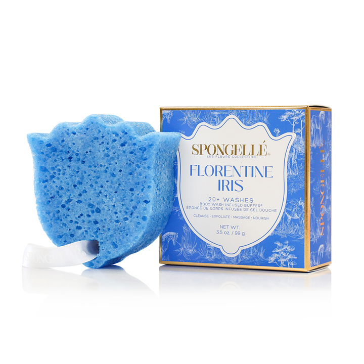 Florentine Iris &amp; French Muguet Body Buffer Set from KADOU Boutique