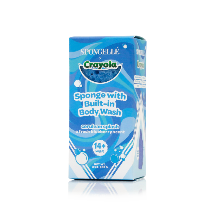 Cerulean Splash Body Buffer | Crayola from KADOU Boutique