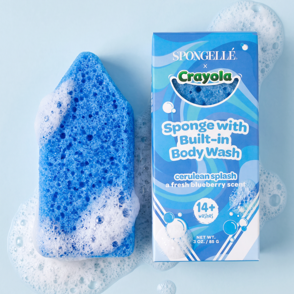 Cerulean Splash Body Buffer | Crayola from KADOU Boutique