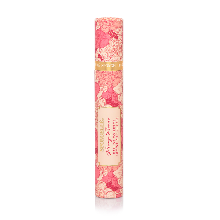 Peony Flower Eau De Toilette &amp; Travel Spongette from KADOU Boutique