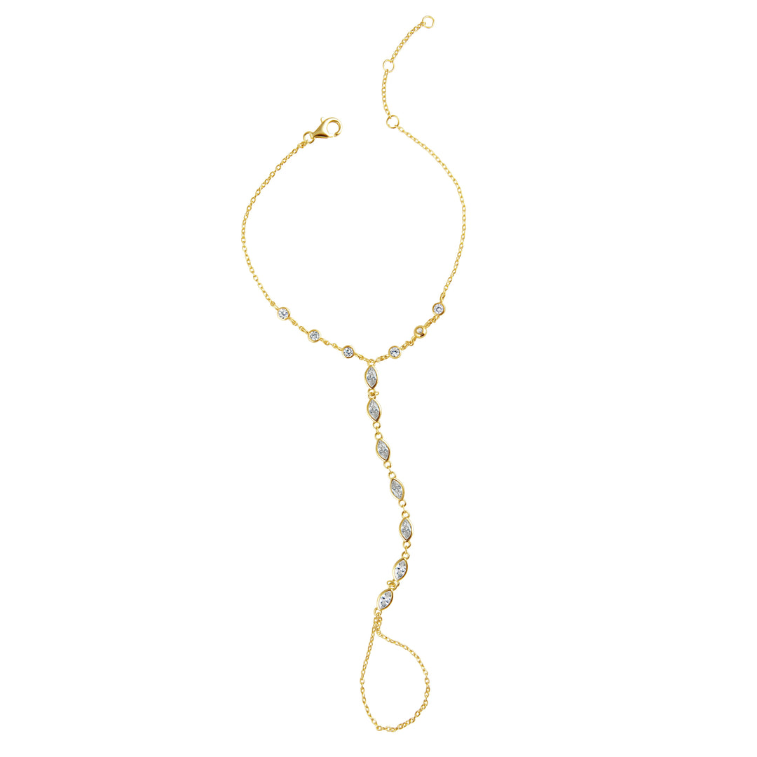 Anastasia Hand Chain Bracelet