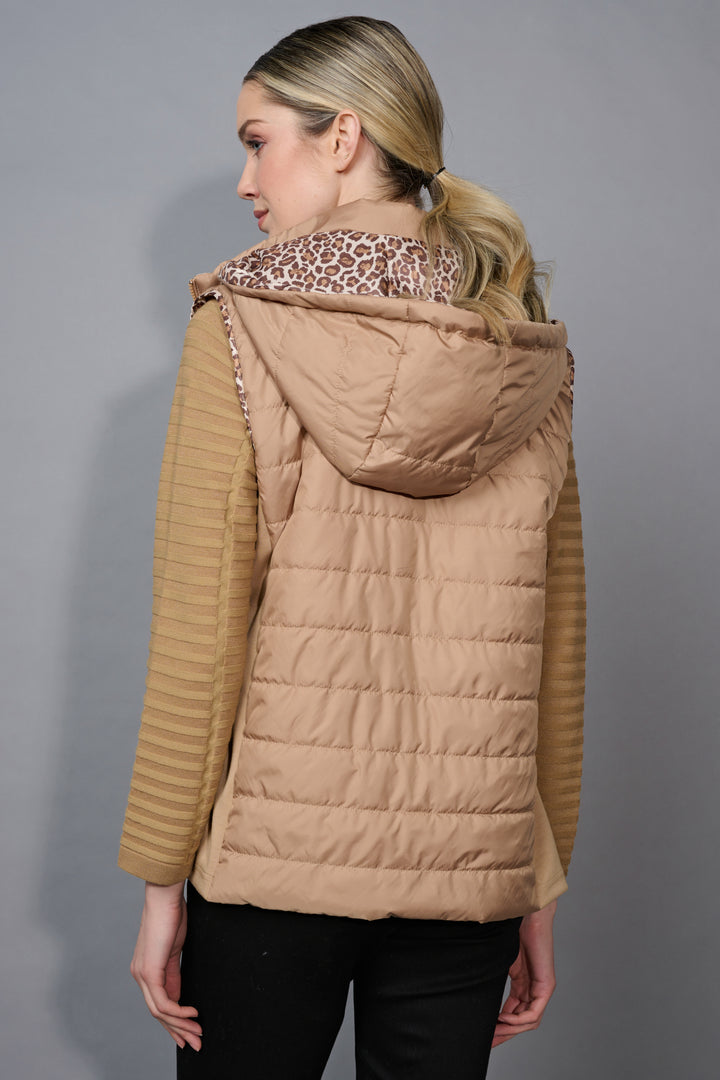 Picadilly Animal Print Reversible Vest