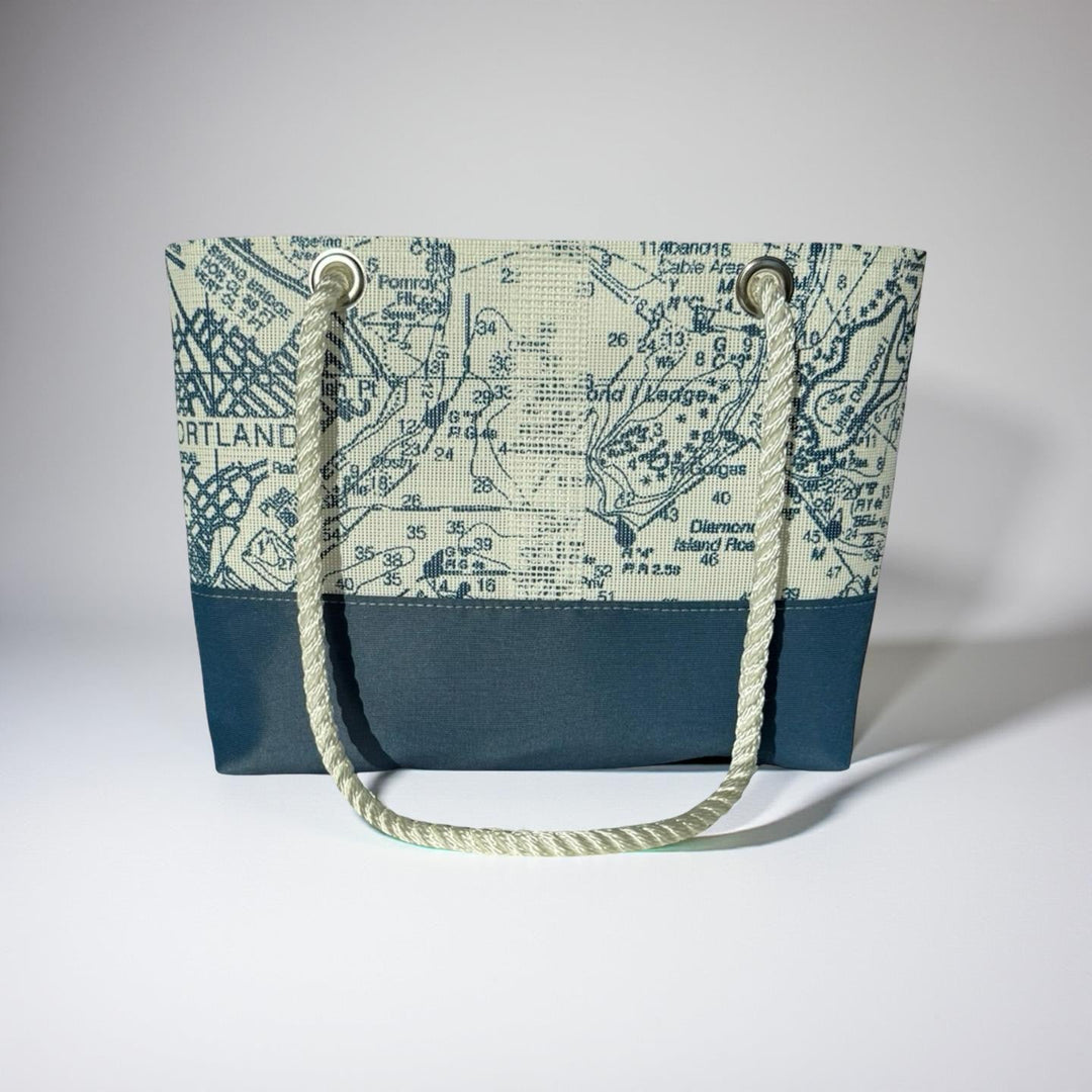 The Laine Portland Chart tote from KADOU Boutique