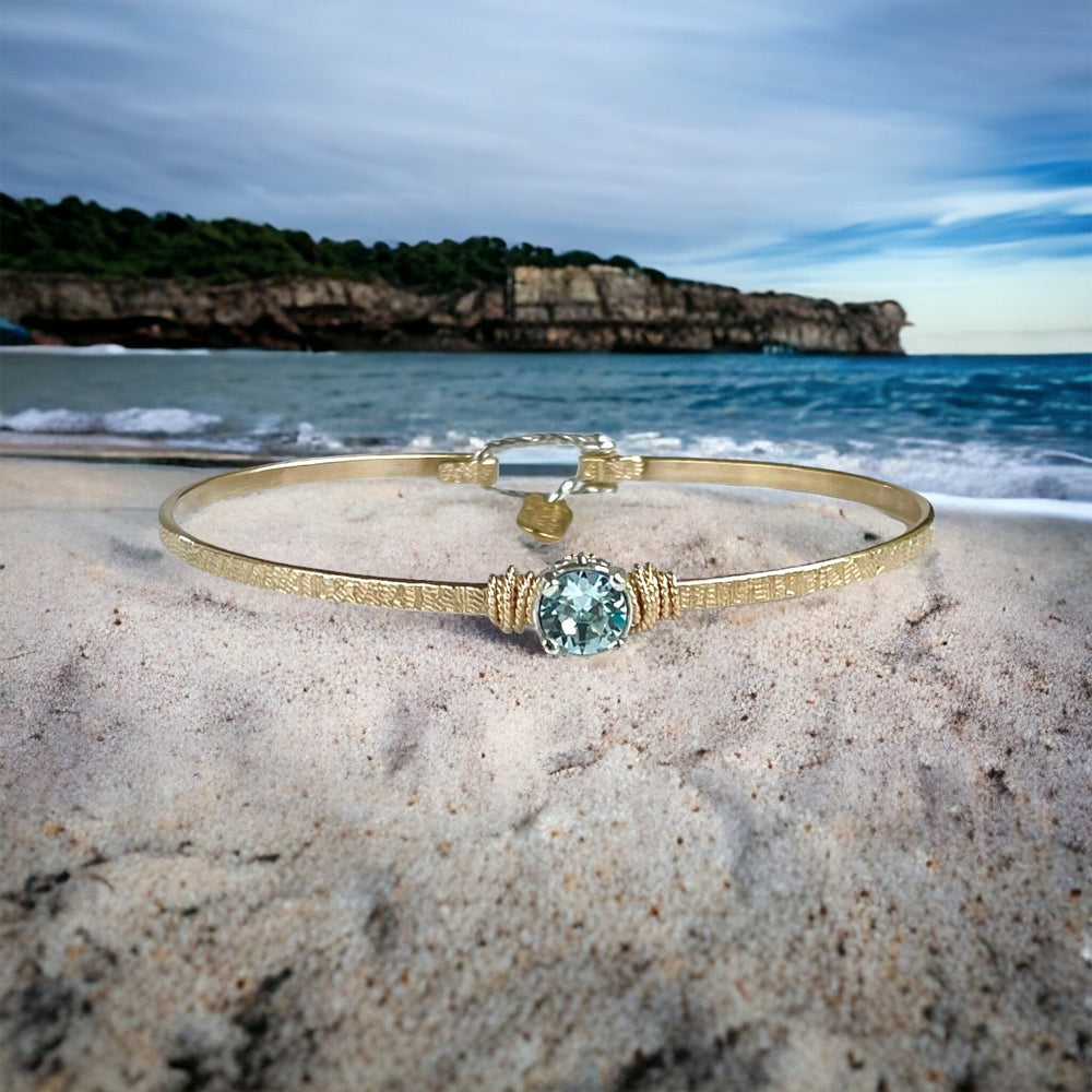 Birthstone Solitaire Bracelet from KADOU Boutique