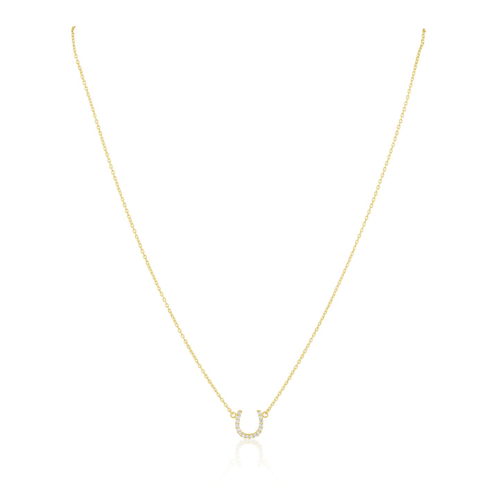 Bridgette Mini Horseshoe Necklace