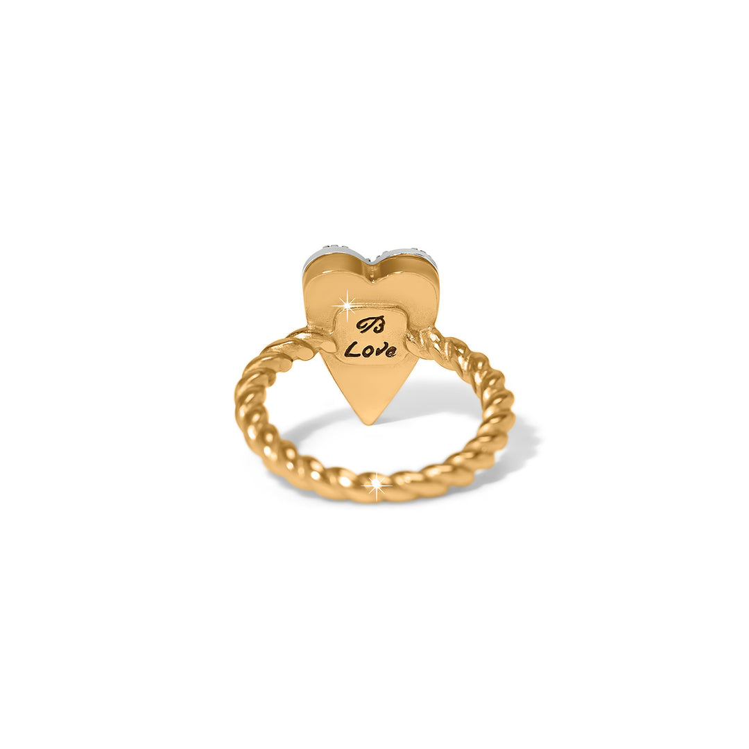Brighton Love Messages Be Love Ring