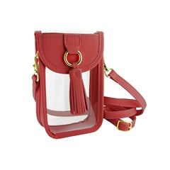 Clear Cell Phone Crossbody Bag