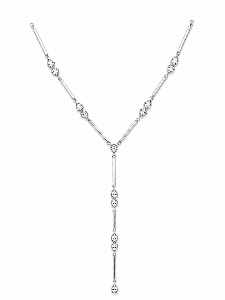 Delphine Teardrop Lariat from KADOU Boutique
