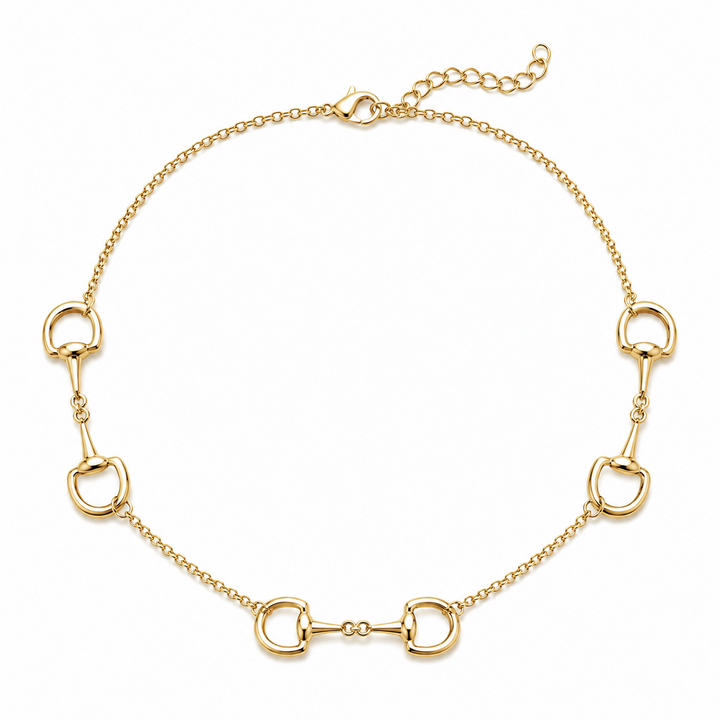 Polo Link Horse Bit Necklace from KADOU Boutique