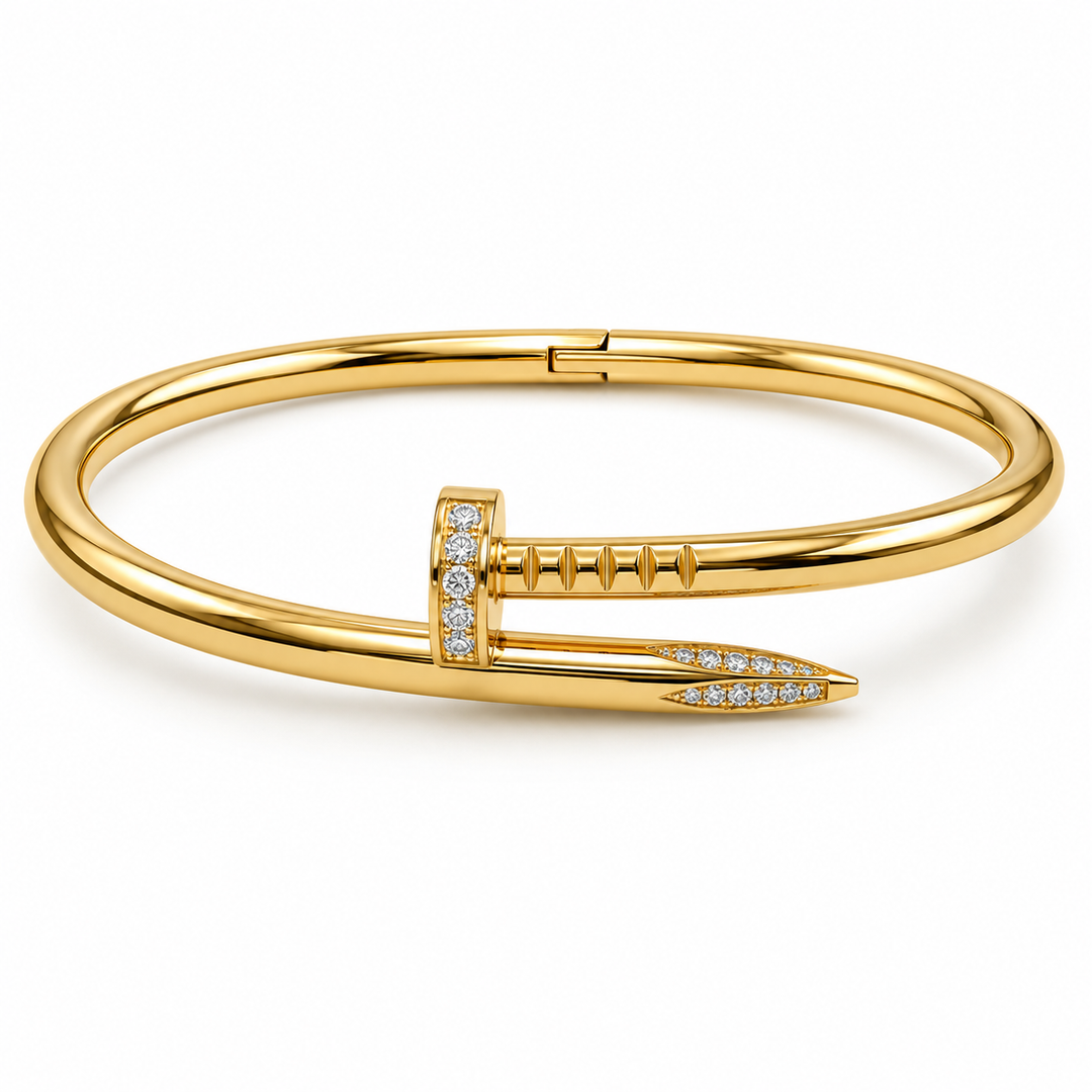 Pave Axel Nail Bracelet