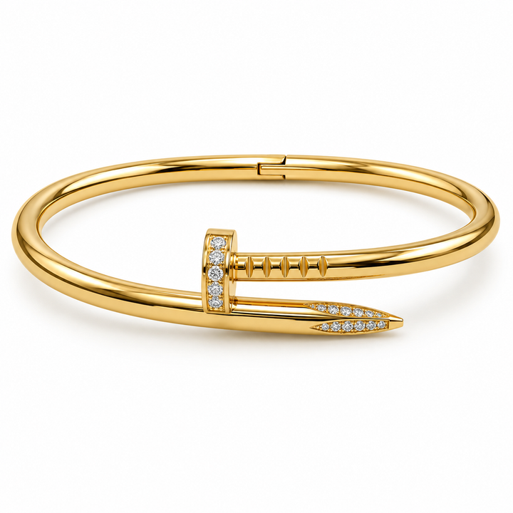 Pave Axel Nail Bracelet from KADOU Boutique