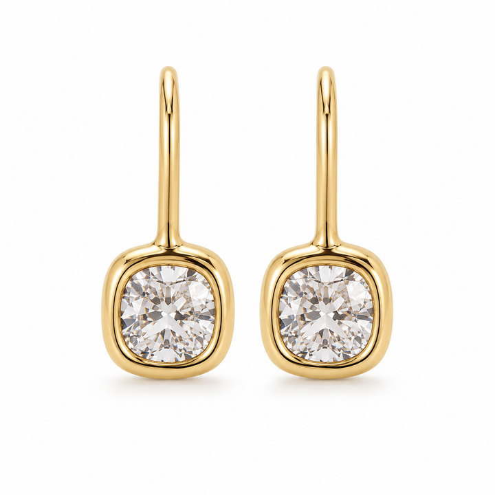 Sloane Bezel Earrings