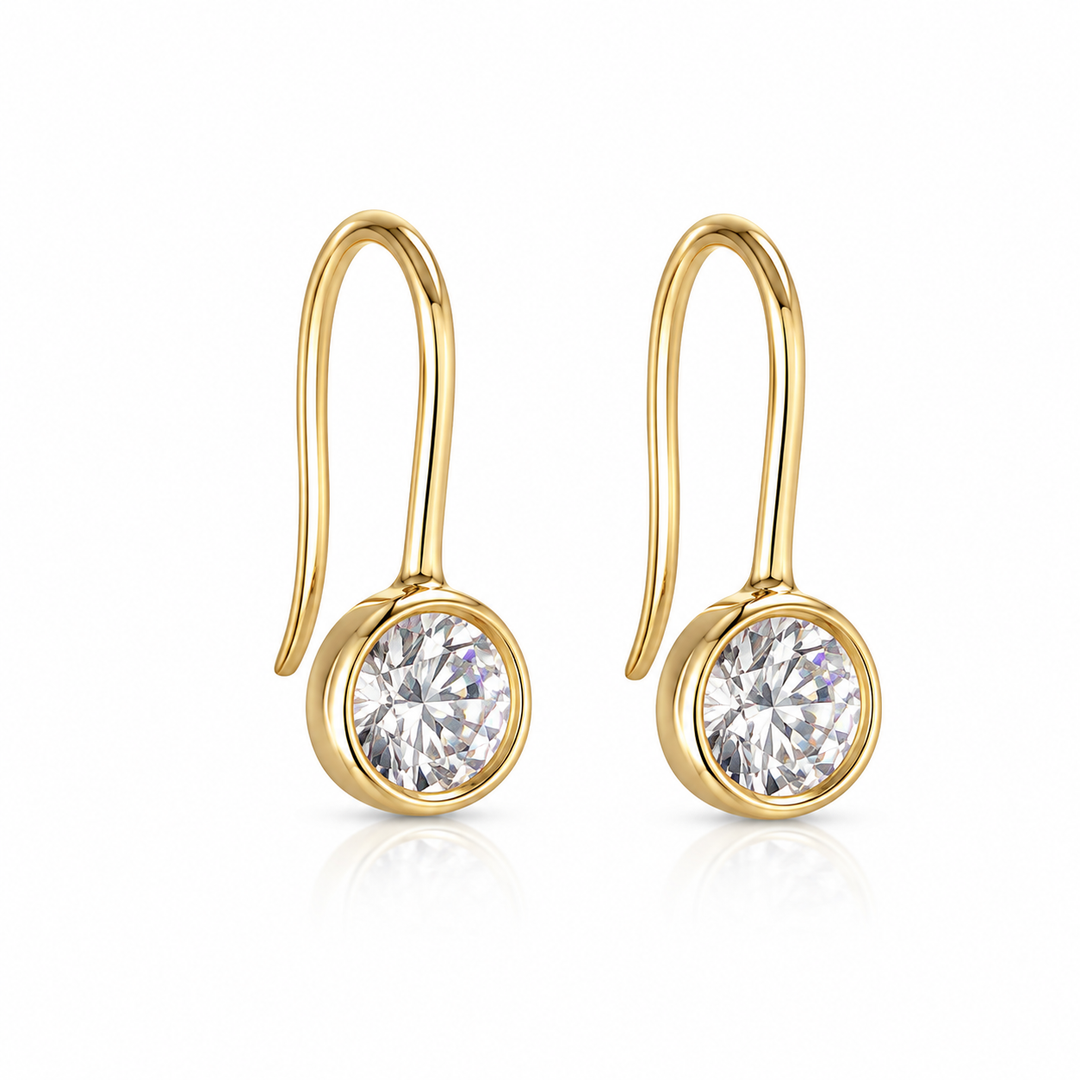 Lyla Bezel Earring