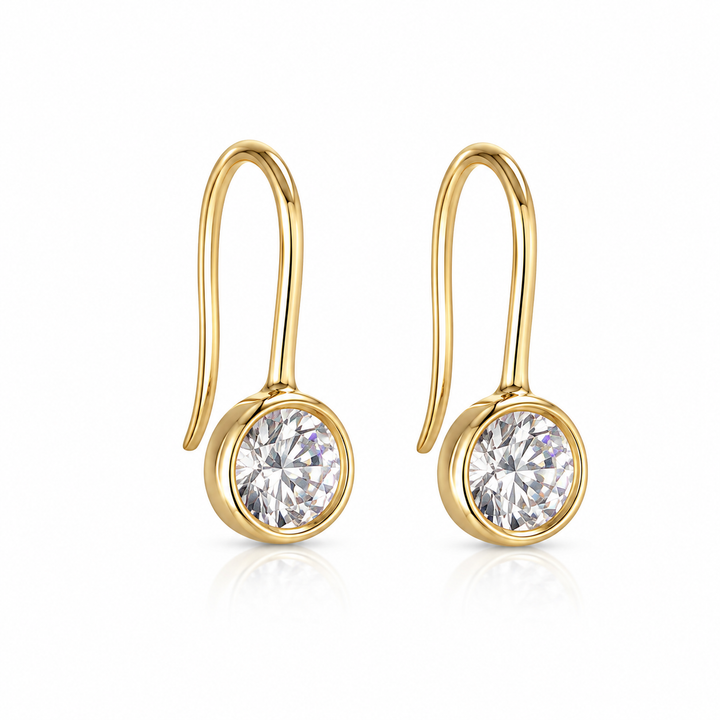 Lyla Bezel Earring