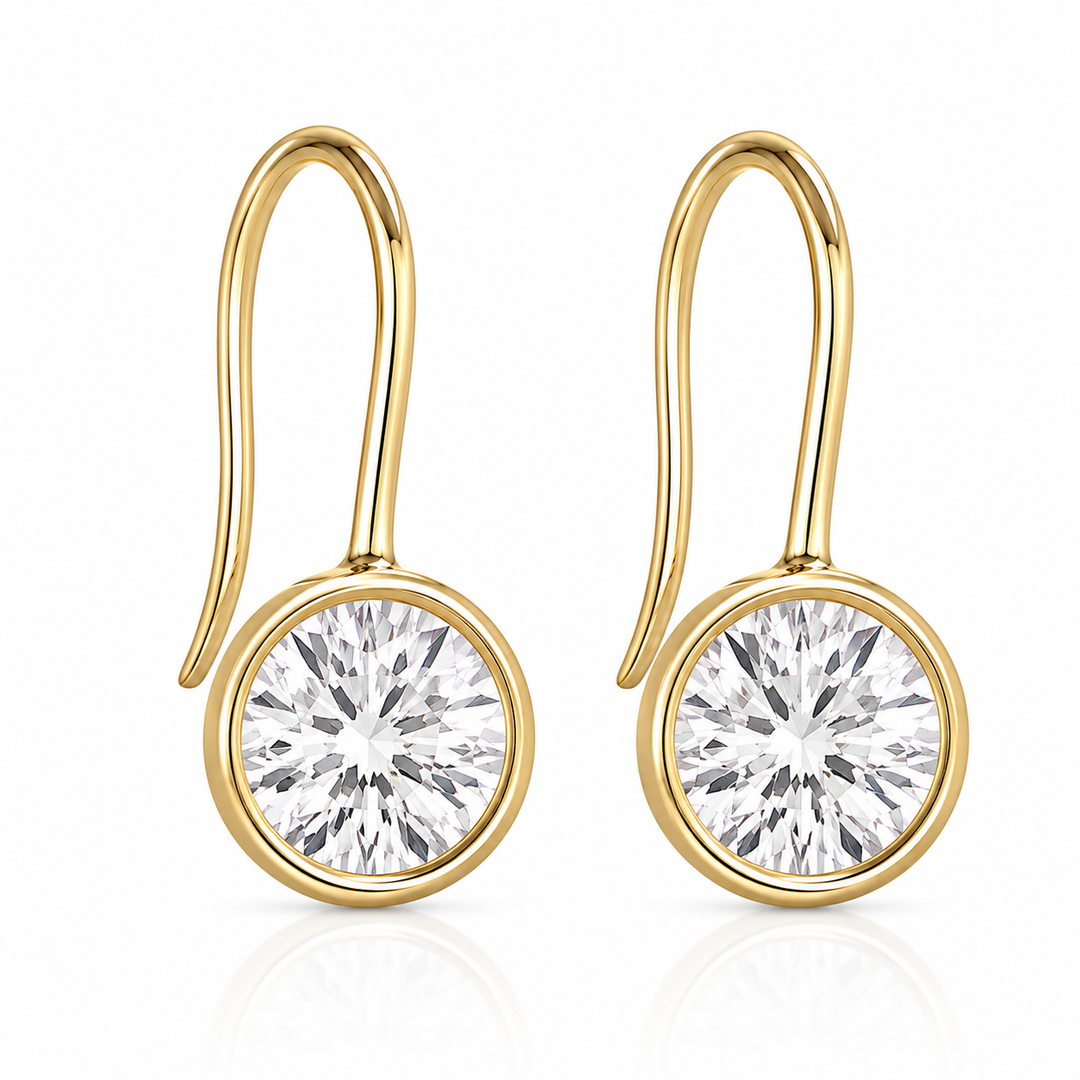 Lyla Bezel Earring