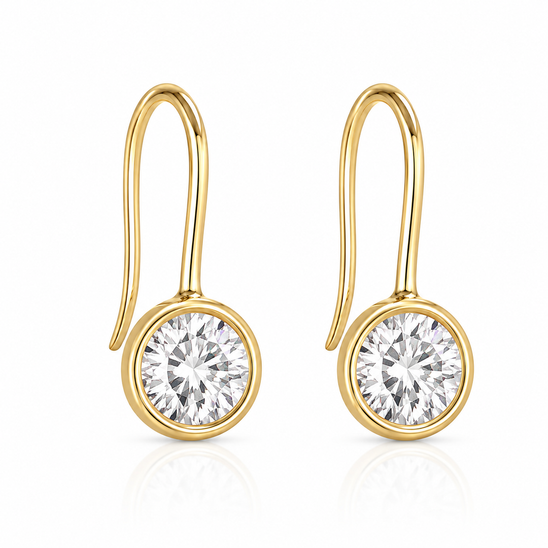 Lyla Bezel Earring