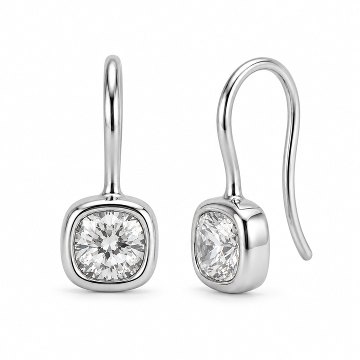 Sloane Bezel Earrings