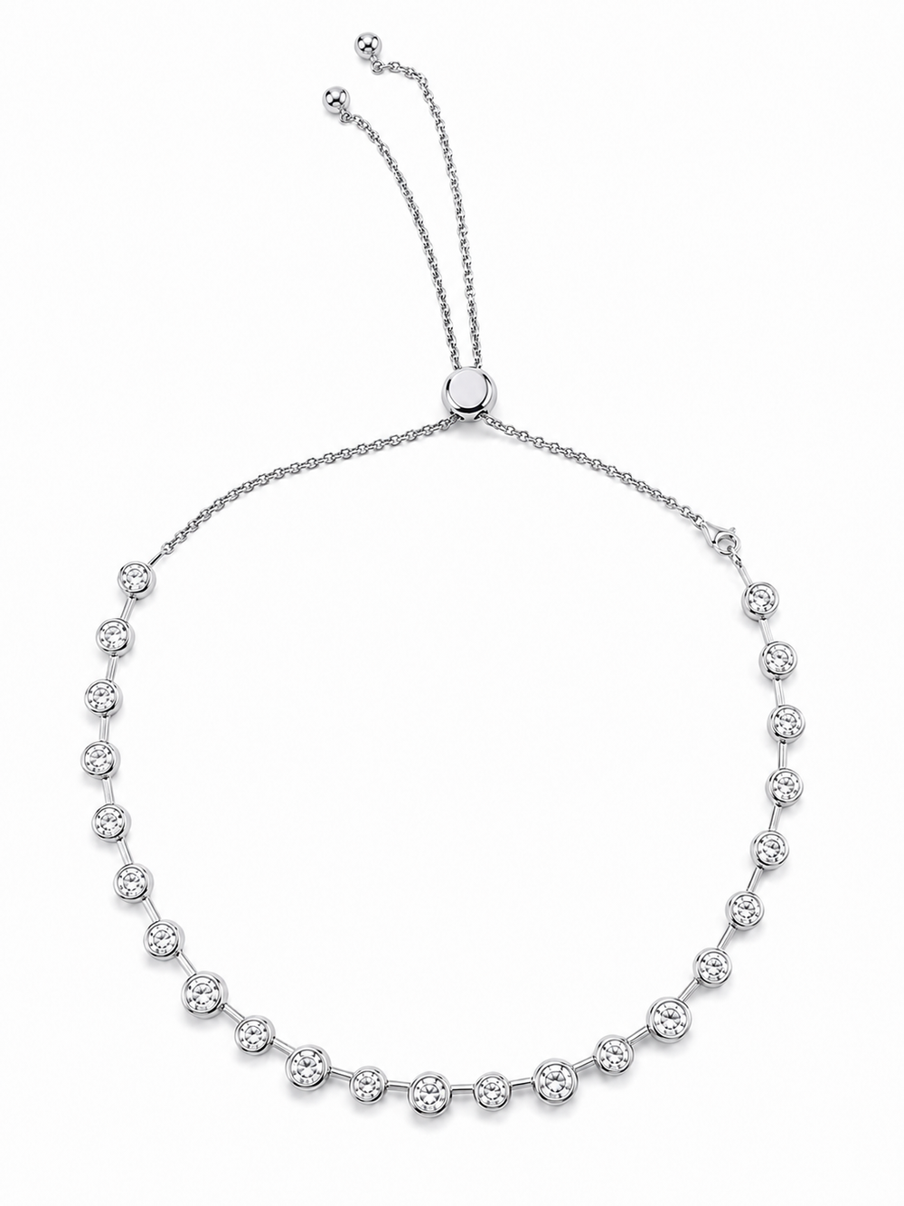 Lora Bezel Necklace from KADOU Boutique