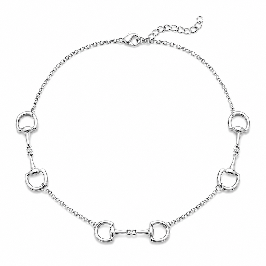 Polo Link Horse Bit Necklace from KADOU Boutique